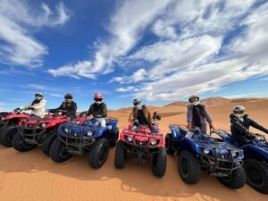 Moto ATV & buggy riding in Erg Chebbi Sand dunes: