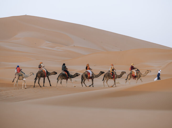 Excursão compartilhada pelo deserto do Saara a partir de Marraquexe