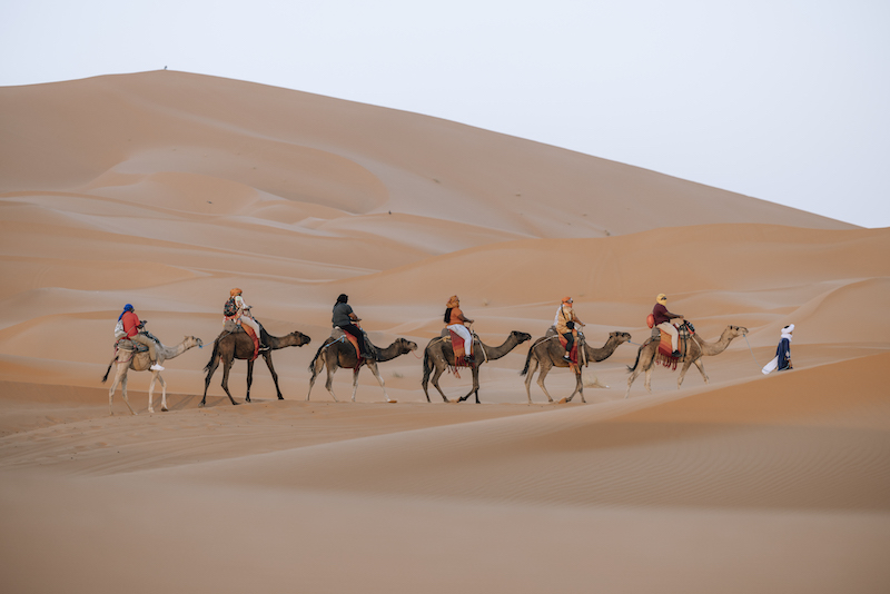 Excursión compartida por el desierto del Sahara desde Marrakech.