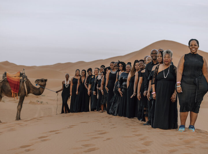 Black Americans traveling to Morocco