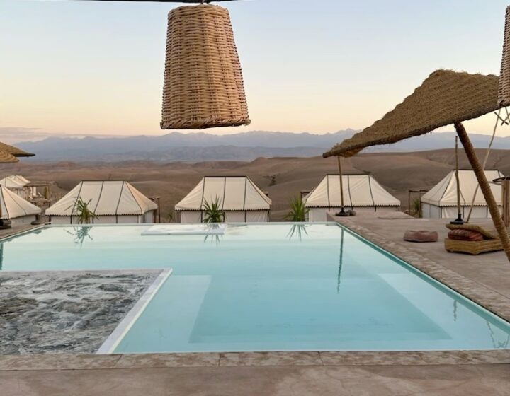 Agafay Desert in Marrakech