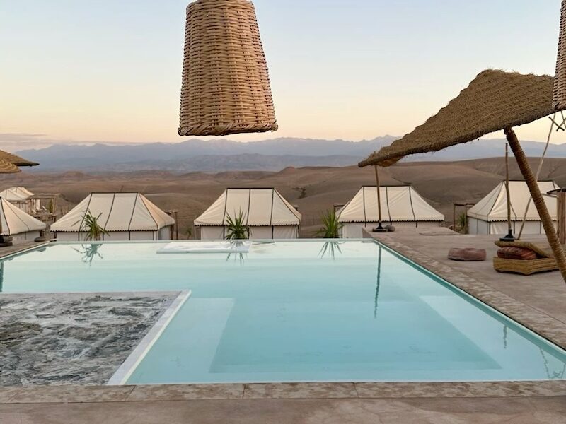 Agafay Desert in Marrakech